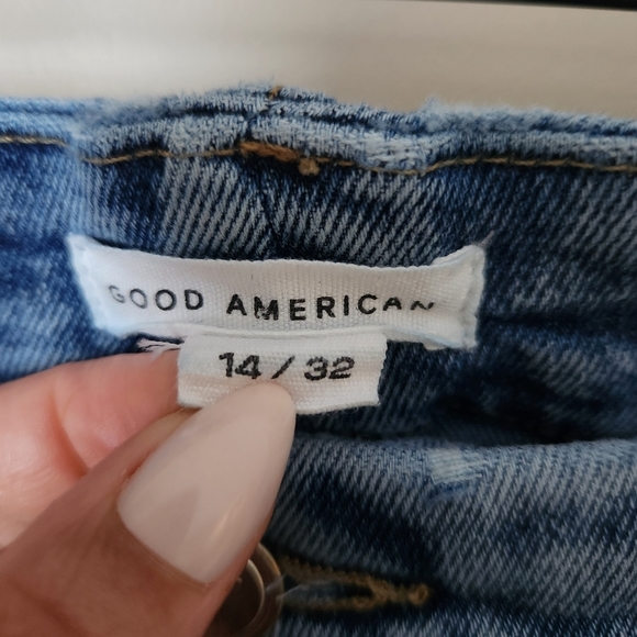 Good American | Good Classic Bootcut Jeans in Indigo254 - Size 14/32 - Picture 8 of 11